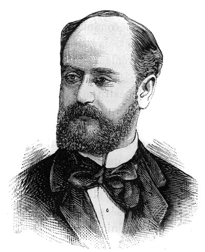 Portret van Jules Develle (1845-1919), Franse politicus. Gravure in 