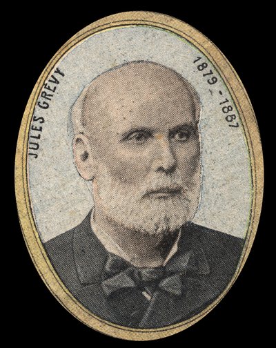 Portret van Jules Grevy (1807-1891), President van de Republiek door French School