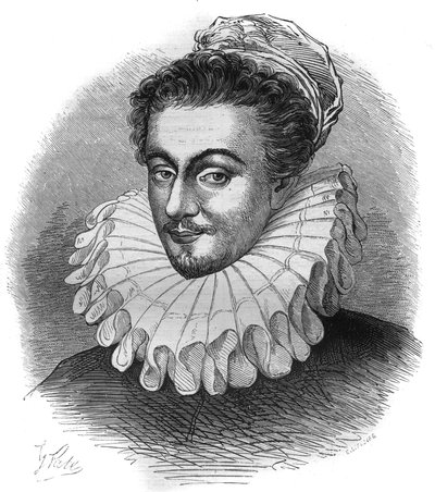 Portret van ridder Carre, ambassadeur van Engeland bij Sixtus V (Felice Peretti) door French School