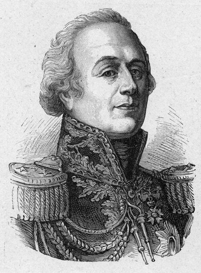 Portret van Louis-Marie de Narbonne Lara, Franse graaf en generaal (1755-1813) door French School