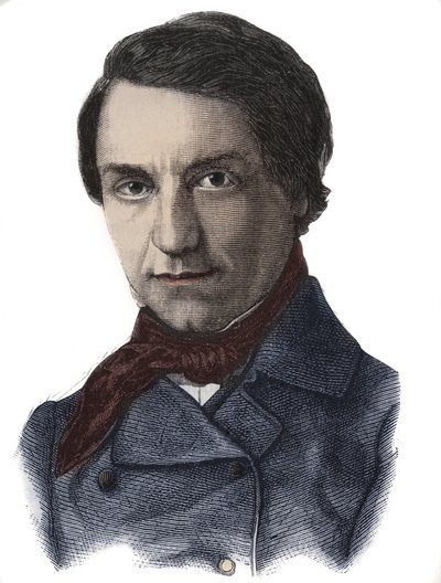 Portret van Louis Blanc, Franse politicus en historicus (1811-1882) door French School
