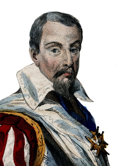 Portret van Louis Des Balbes de Berton de Crillon (1543-1615), Franse soldaat genaamd de man zonder angst door French School