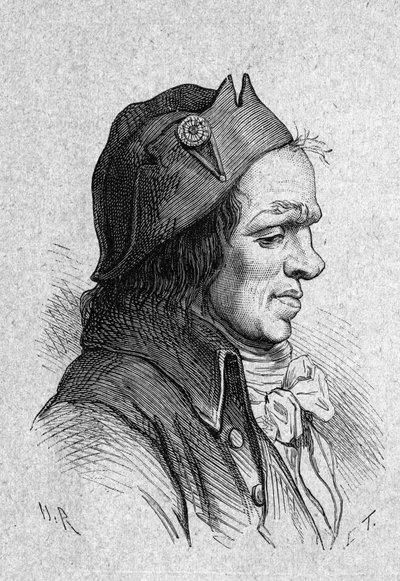 Portret van Louis Jean Joseph Leonard Bourdon de La Crosniere, afgevaardigde van de Loiret naar de Conventie en hoofd van militaire ziekenhuizen door French School