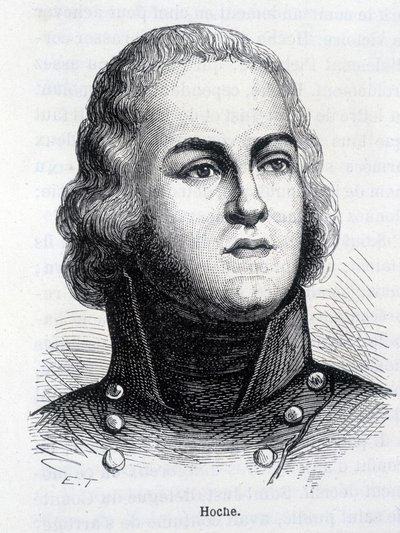Portret van Louis Lazare Hoche (1768-1797), Franse generaal - in 