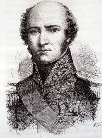 Portret van Louis Nicolas (Louis-Nicolas) d