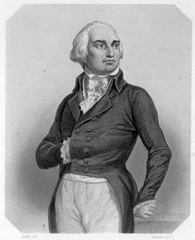 Portret van Louis Philippe II Joseph, Hertog van Orléans en Chartres, bekend als Philippe Egalité door French School