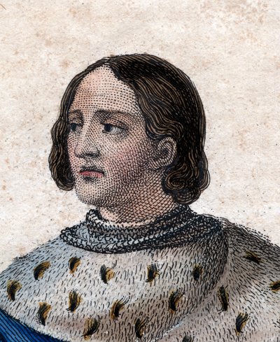 Portret van Lodewijk XII van Frankrijk (1462-1515), Koning van Frankrijk door French School