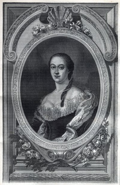 Portret van Lucrezia Borgia door French School