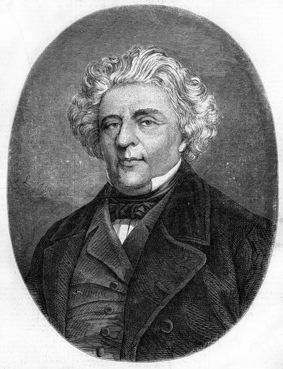 Portret van Luigi Lablache (1794-1858), Franse operazanger. door French School