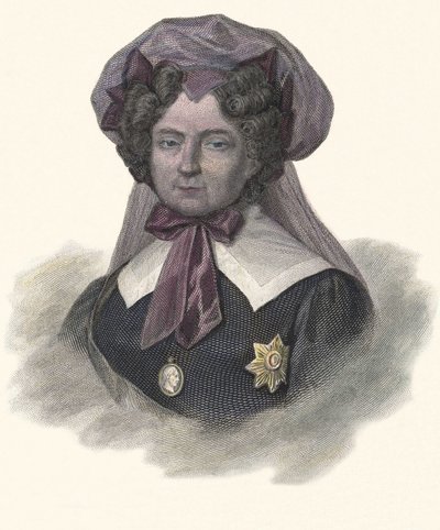 Portret van Maria Federovna, Prinses van Württemberg (1759-1828), Keizerin van Rusland. In 