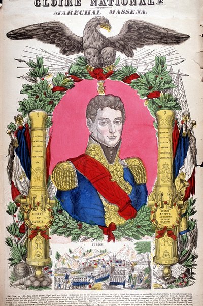 Portret van maarschalk Massena (1756 - 1817) door French School