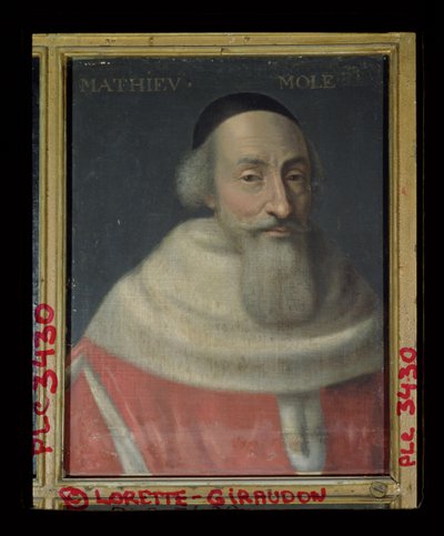 Portret van Mathieu Mole (1584-1656) Heer van Champlatre door French School