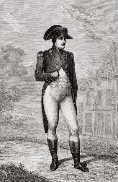 Portret van Napoleon Bonaparte, uit Histoire de la Révolution Française door Louis Blanc door French School