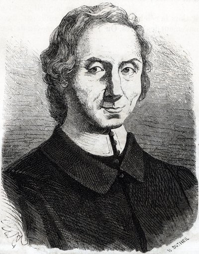 Portret van Nicolas Malebranche (1638 - 1715) door French School