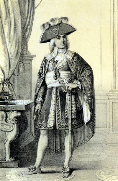 Portret van Paul de Barras (1755-1829), Franse politicus - in 