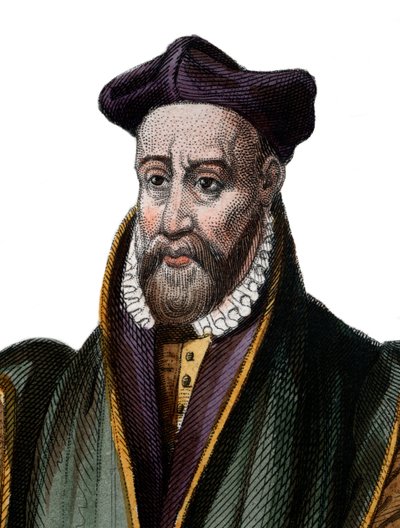 Portret van Philibert Delorme, Franse architect door French School