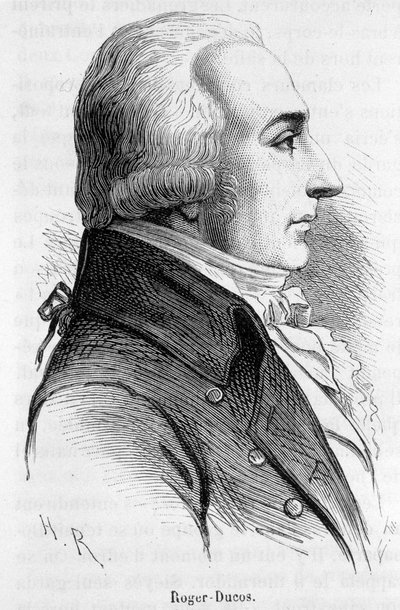 Portret van Pierre-Roger Ducos, Franse politicus (1747-1816) door French School