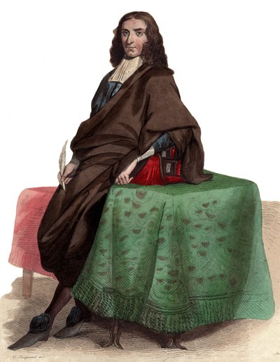 Portret van Pierre Bayle (1647-1706), Franse filosoof en schrijver door French School