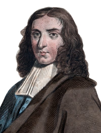 Portret van Pierre Bayle (1647-1706), Franse filosoof en schrijver door French School