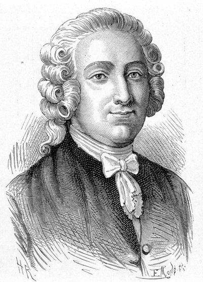 Portret van Pierre Joseph Macquer (1718 - 1784), Franse chemicus en arts - in 