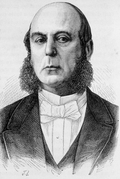 Portret van Pierre Jules Baroche, Franse politicus (1802-1870) door French School