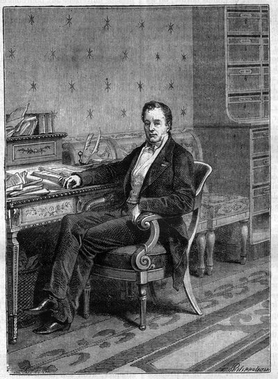 Portret van Pierre Paul Royer-Collard door French School