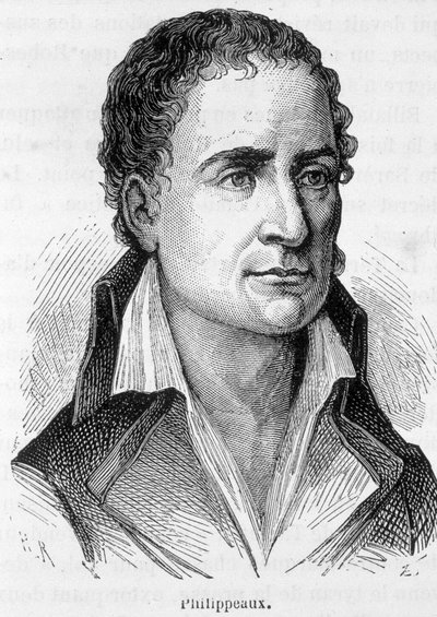 Portret van Pierre Philippeaux door French School