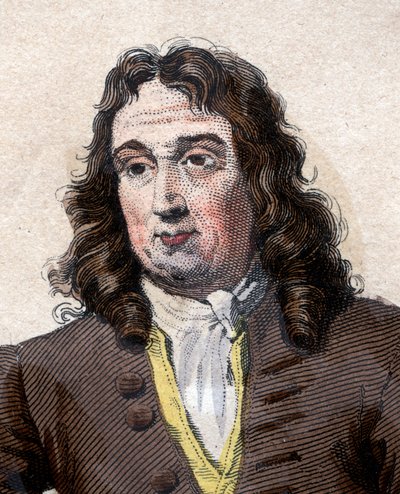 Portret van Pierre Puget (1620-1694), Franse schilder, beeldhouwer, architect en ingenieur door French School
