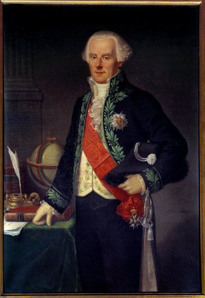 Portret van Pierre Simon, Markies de Laplace door French School
