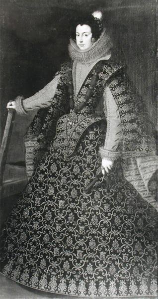 Portret van Prinses Elisabeth van Frankrijk door French School
