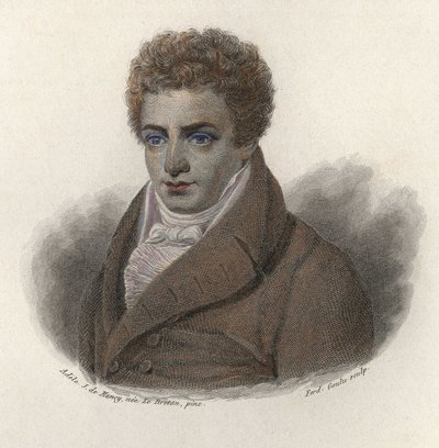 Portret van Robert Fulton (1765-1815), Amerikaanse ingenieur. In 