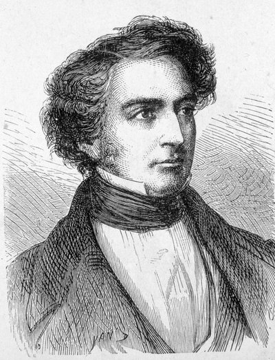 Portret van Robert Stephenson (1803 - 1859) - in 