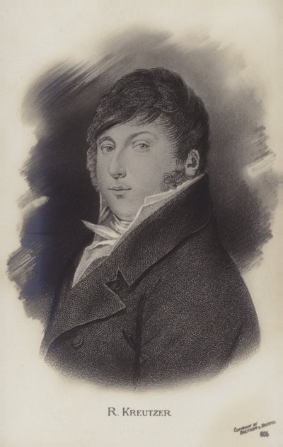 Portret van Rodolphe Kreutzer door French School