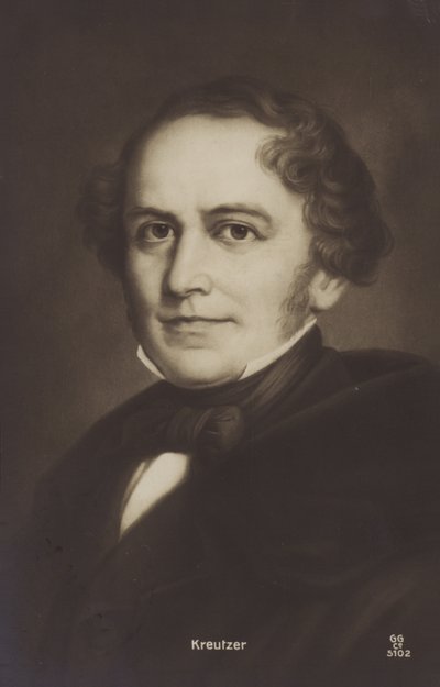 Portret van Rodolphe Kreutzer door French School