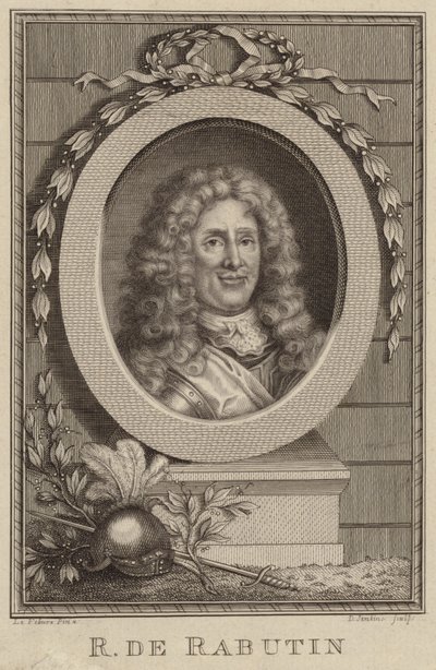 Portret van Roger de Rabutin, Comte de Bussy door French School