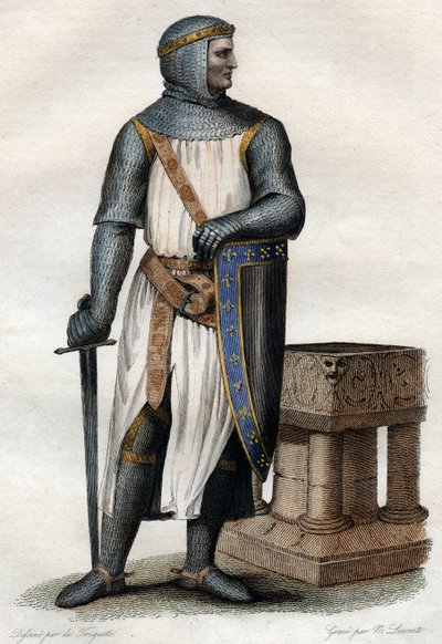 Portret van Rollo (Robert I) (860-c.927-933), Viking leider en Hertog van Normandië door French School