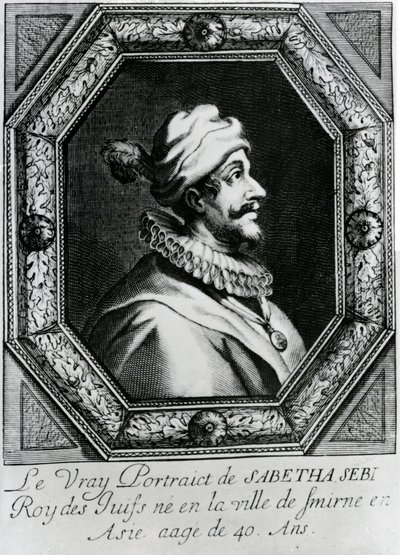 Portret van Sabbatai Zevi [1626 – 1676] door French School
