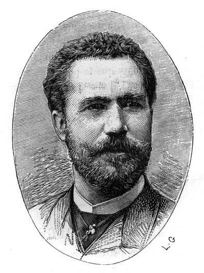 Portret van Sebastian Julian Gayarre Garjon (1844-1890), Spaanse tenor. Gravure in 