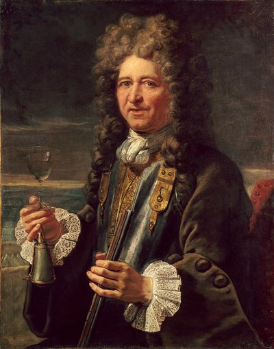 Portret van Sebastien le Prestre, Heer van Vauban (1633-1717), Maarschalk van Frankrijk. Anoniem schilderij van de Franse school. Versailles. Musee Du Chateau door French School