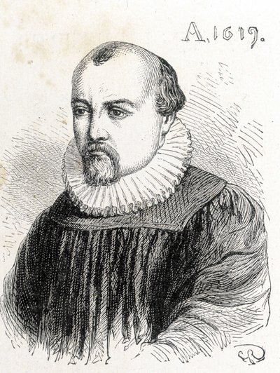 Portret van Solomon de Caus (1576-1624), Franse natuurkundige - in 