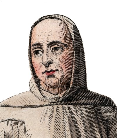 Portret van Suger (abbe Suger) (1081-1151), Franse abt en historicus door French School