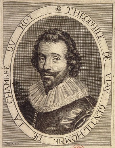Portret van Théophile de Viau door French School