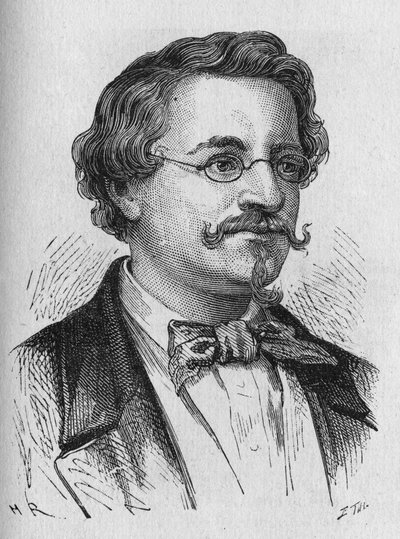 Portret van Wilhelm Hofmann, chemicus - in 