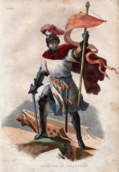 Portret van Willem I de Veroveraar (1027-1087), Hertog van Normandië en eerste Normandische koning van Engeland door French School