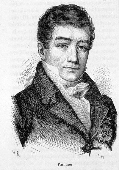 Portret van een Franse politicus (1767 tot 1862) - in 