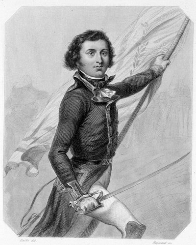 Portret van de Hertog van Chartres en Orléans, die Lodewijk Filips I (1773-1850) werd, Koning van de Fransen. In L