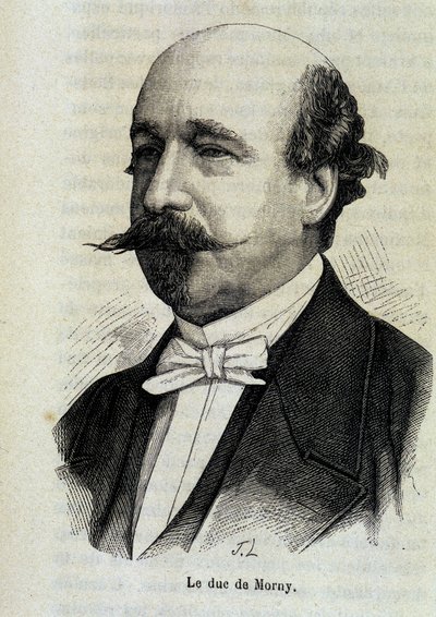 Portret van de Hertog van Morny door French School