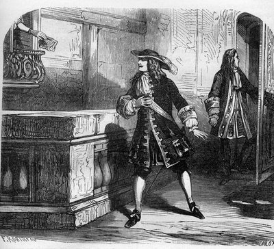 Portret van de ridder van Bouillon, jonge losbandige, toekomstige minnaar van Madame d