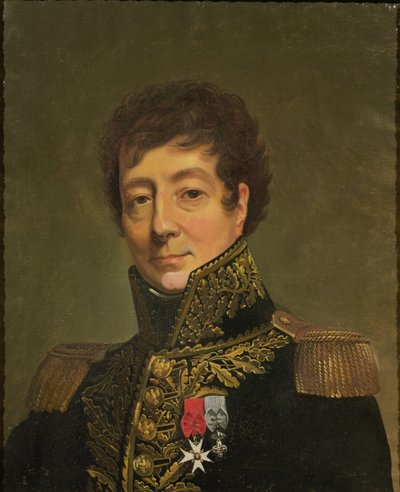 Portret vermoedelijk van Louis de la Rochjaquelein door French School