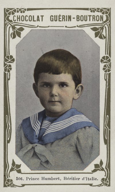 Prins Humbert, Erfgenaam van Italië door French School